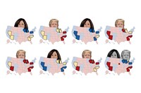 Mapping 8 paths to victory for Harris and Trump in the 2024 election